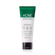 Some By Mi AHA BHA PHA 30 Days Miracle Acne Clear Foam in a 100ml tube, showing the cleanser with label and product packaging.