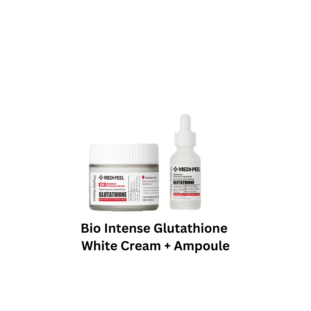 MEDI-PEEL Bio Intense Glutathione White Cream + Ampoule - Shop K-Beauty in Australia