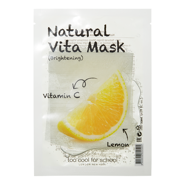 Too Cool For School Natural Vita Mask - Brightening