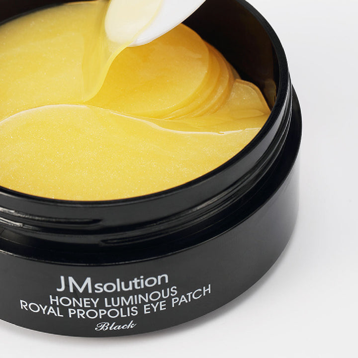 JM SolutionHoney Luminous Royal Propolis Eye Patch Black 60pcs - La Cosmetique