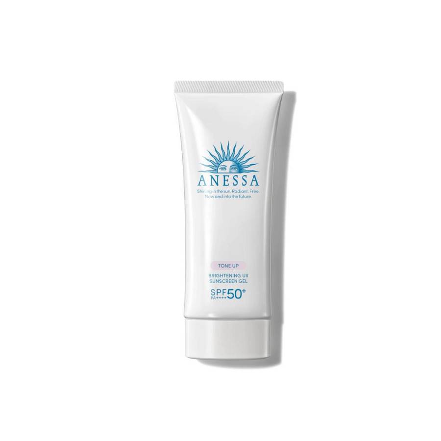 Anessa Tone Up Brightening UV Sunscreen Gel SPF50+ PA++++ 90g - La Cosmetique