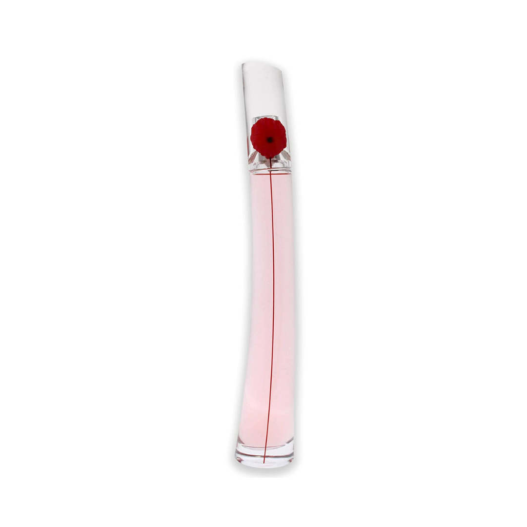 Kenzo Flower By Kenzo Poppy Bouquet body fragrance bottle with floral design and colorful packaging.