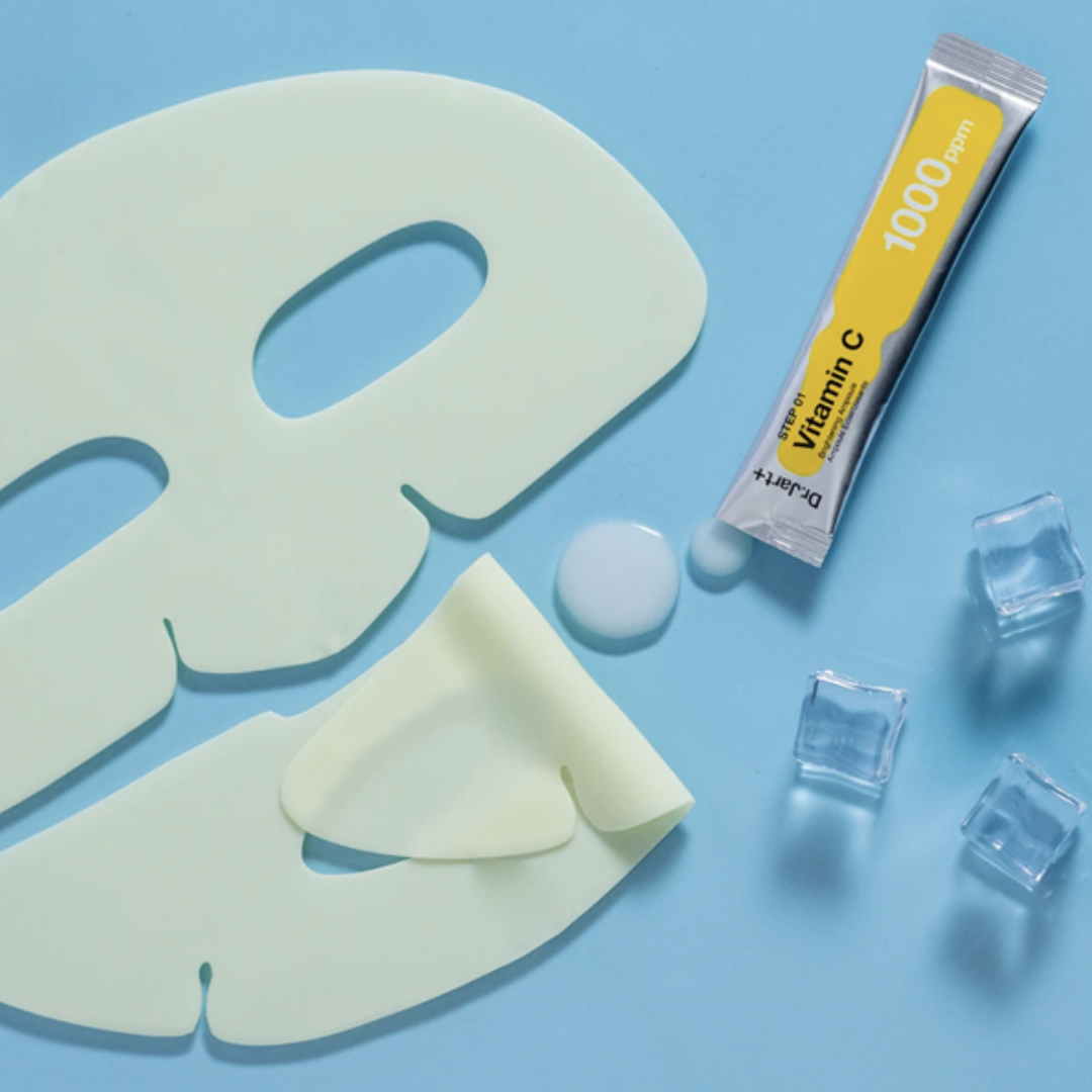 Dr. Jart+Cryo Rubber™ with Brightening Vitamin C 4g Ampoule + 40g Rubber Mask - La Cosmetique