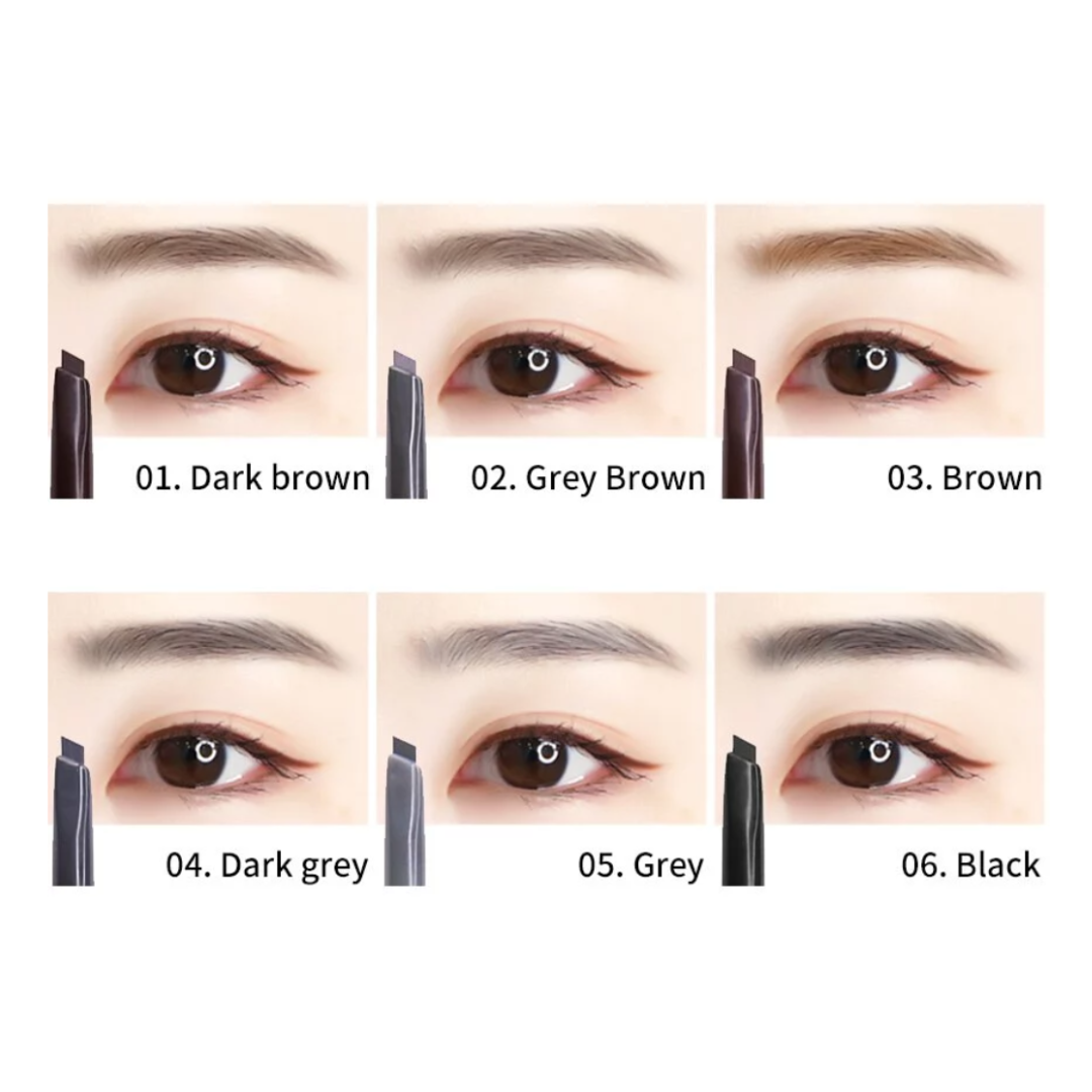 I'M UNNY Designing Eyebrow kit showing eyebrow shaping tools and products for precise eyebrow design.