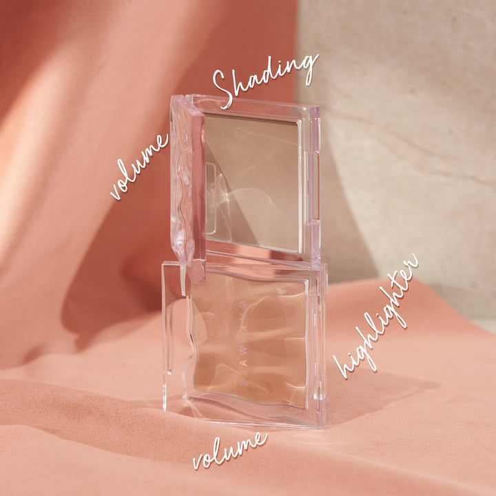 WAKEMAKEMix Blurring Volume Shading Filimill Brush Set (2 Colours) - La Cosmetique