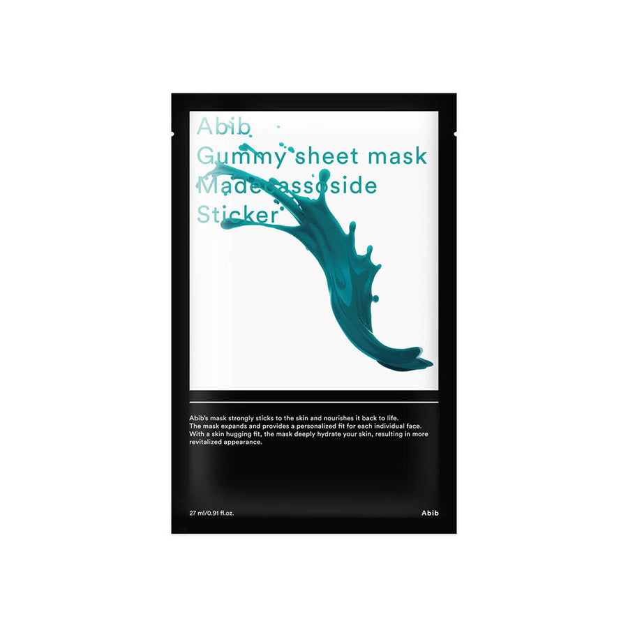 AbibGummy Sheet Mask Madecassoside Sticker 1pc - La Cosmetique