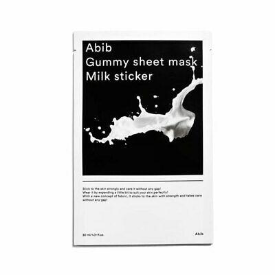 abib gummy sheet mask milk sticker 1 piece