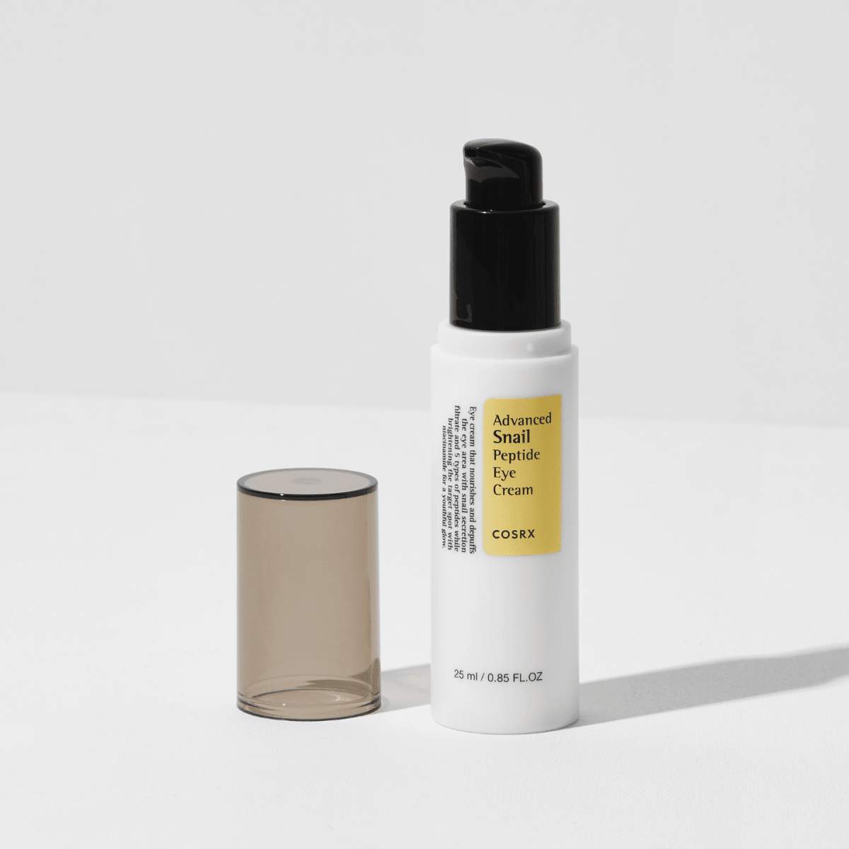 COSRX Advanced Snail Peptide Eye Cream 25ml tube and box packaging