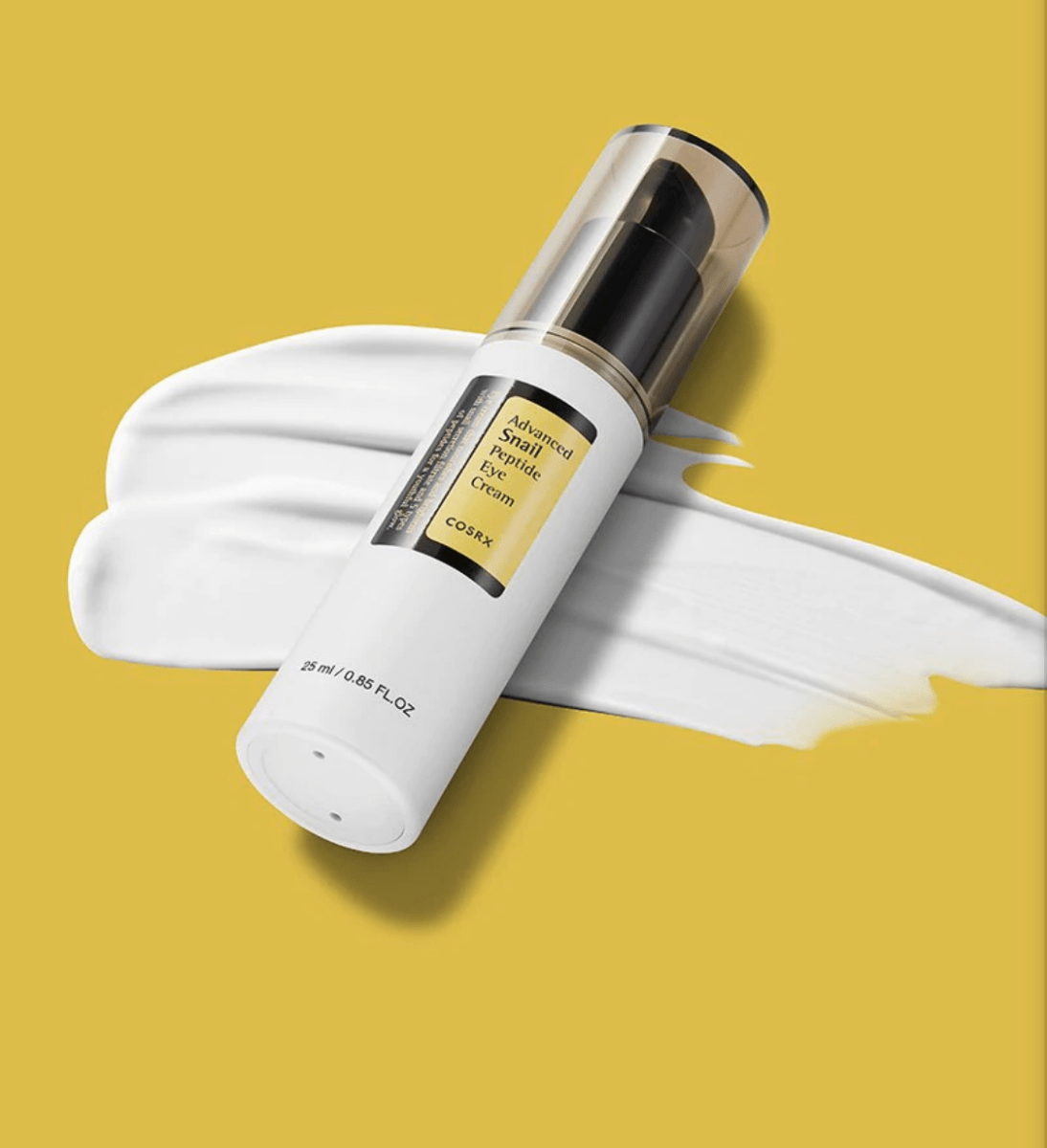 COSRX Advanced Snail Peptide Eye Cream 25ml tube and box packaging