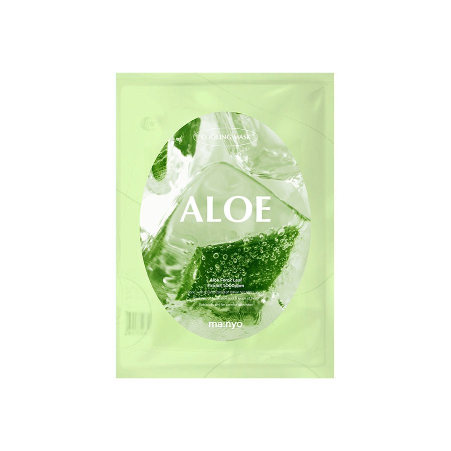 Ma:nyo Aloe Cooling Mask 1pc | La Cosmetique