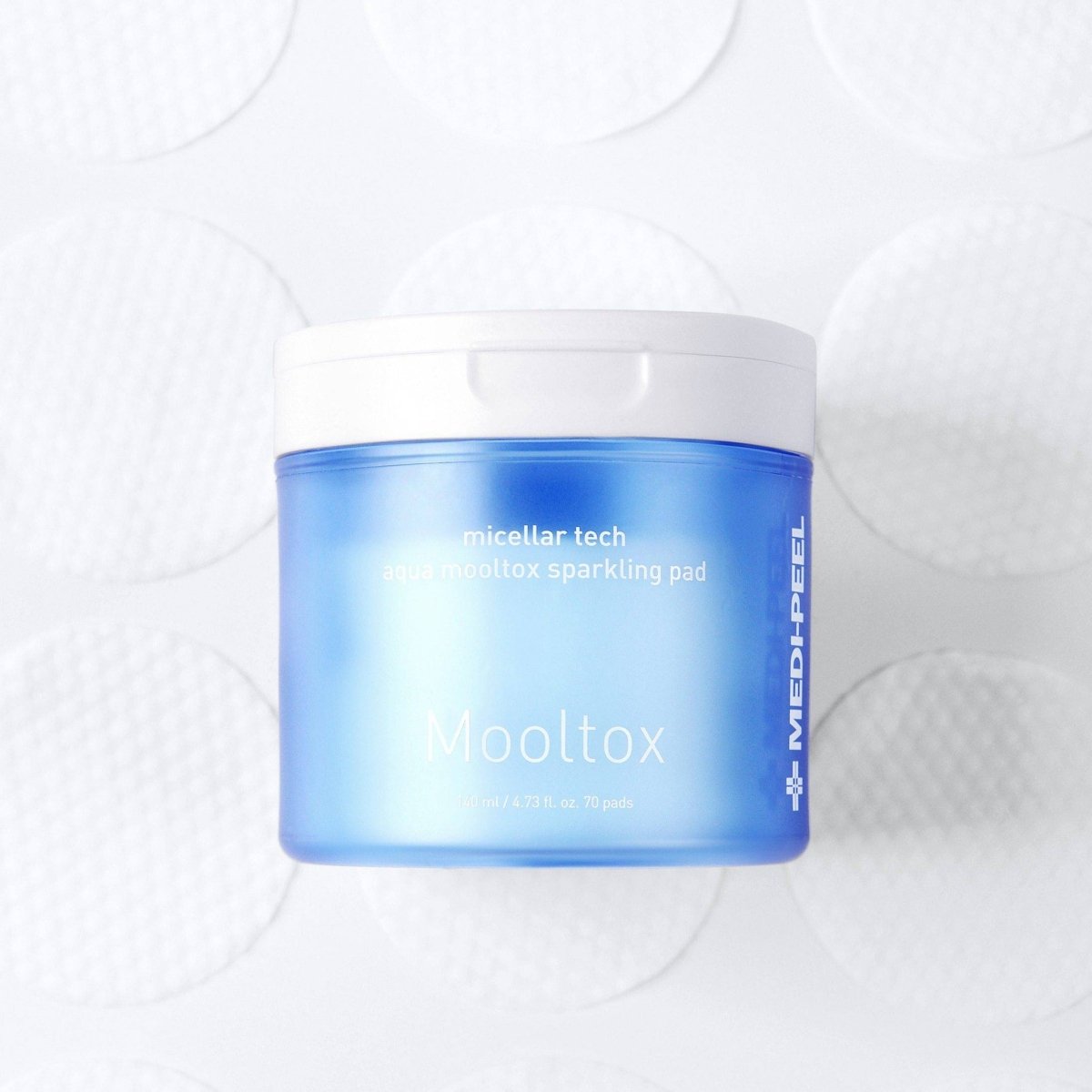 MEDIPEEL+ Aqua Mooltox Sparkling Pad 70 Pads | La Cosmetique