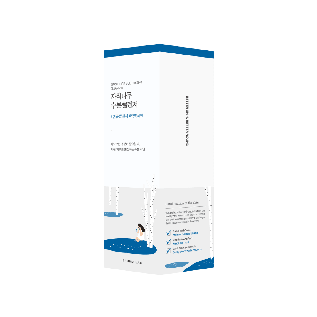 Round Lab Birch Juice Moisturizing Cleanser [150ml] | La Cosmetique