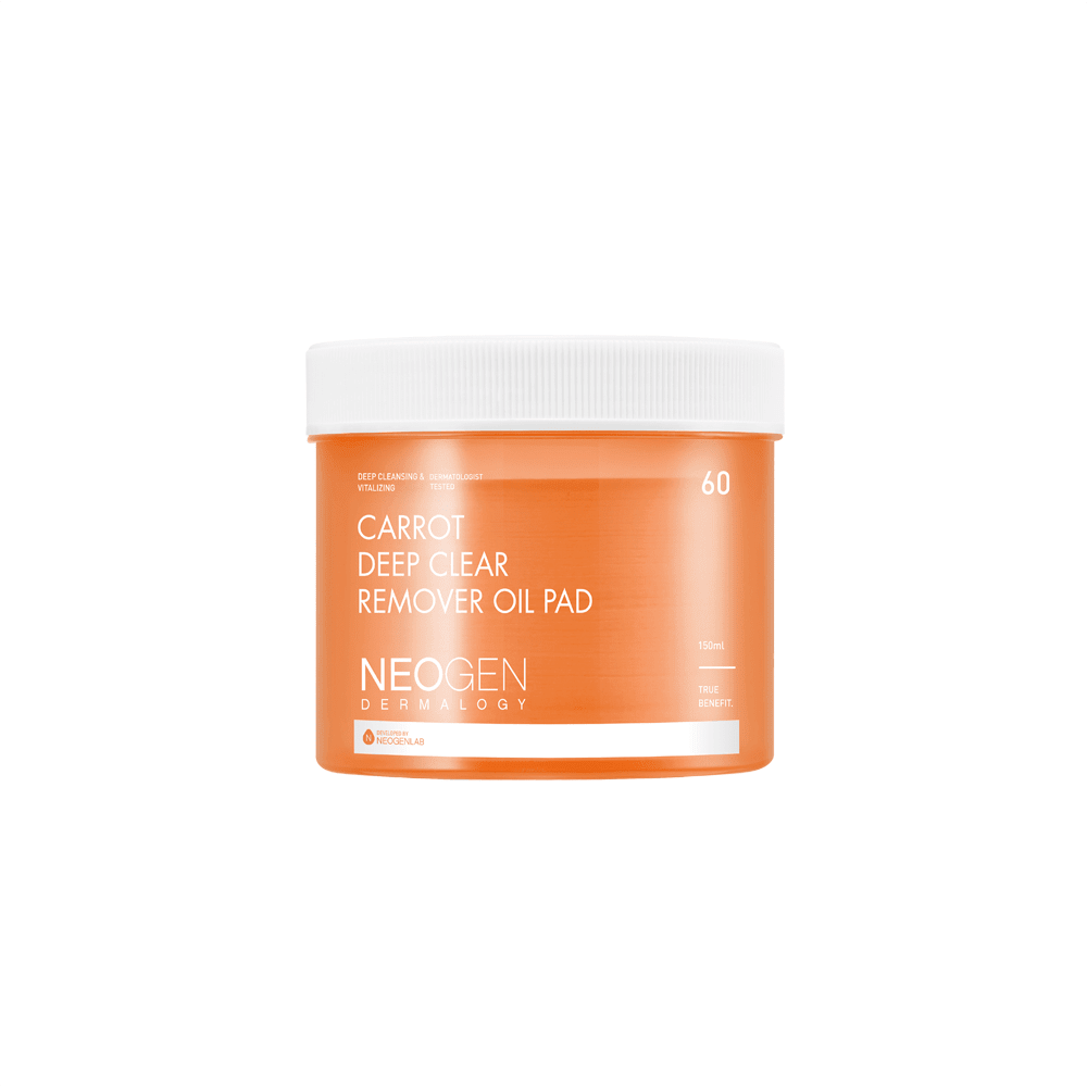 NEOGEN Carrot Deep Clear Remover Oil Pad 60pcs | La Cosmetique