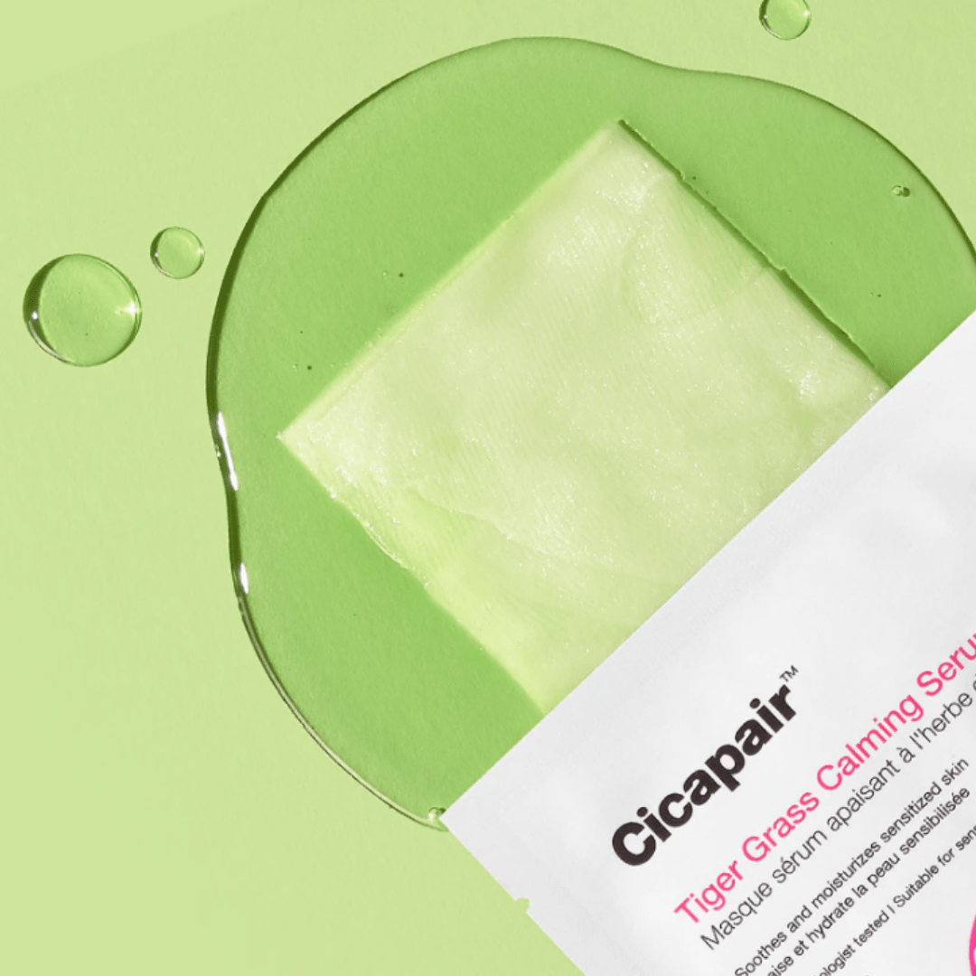 Dr. Jart+ Cicapair Tiger Grass Calming Serum Sheet Mask, 1pc package