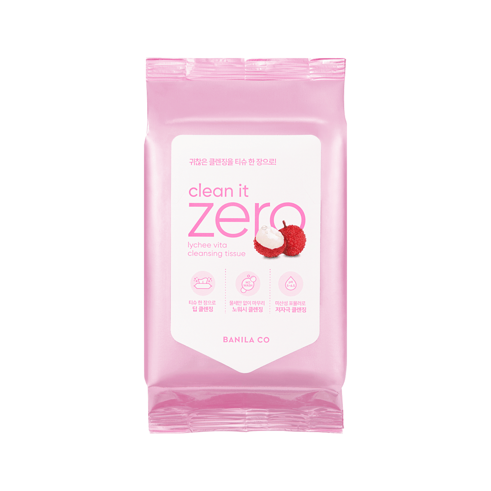 Clean It Zero Lychee Vita Cleansing Tissue [30ea]