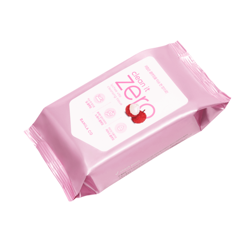 Banila Co Clean It Zero Lychee Vita Cleansing Tissue [30ea] | La Cosmetique