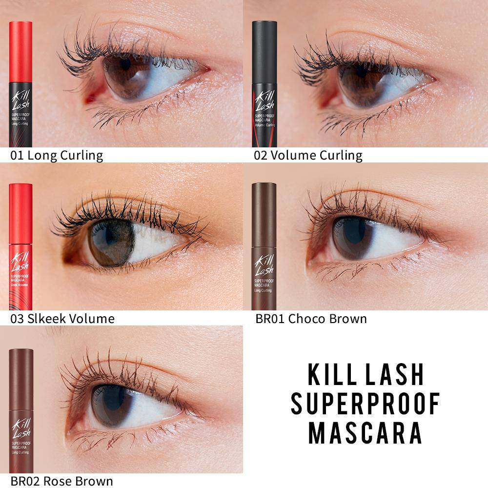 ClioKill Lash Superproof Mascara (5 Types) - La Cosmetique
