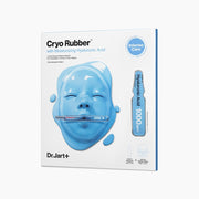 Dr. Jart+ Cryo Rubber Mask with Moisturizing Hyaluronic Acid Set, two-piece sheet mask packaging