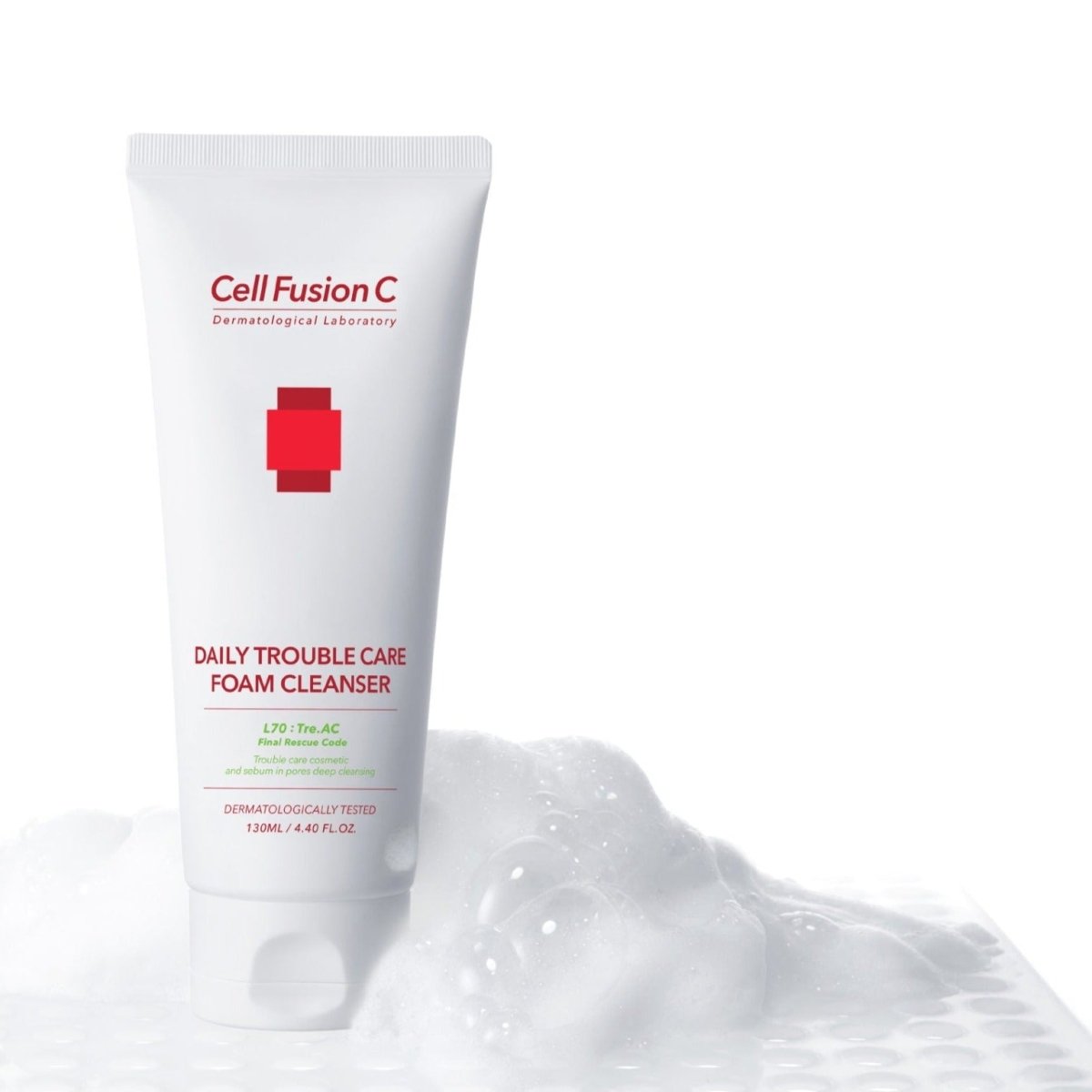 Cell Fusion C Daily Trouble Care Foam Cleanser [130ml] | La Cosmetique