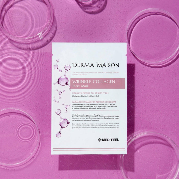 DERMA MAISONWrinkle Collagen Facial Mask 23ml x 1ea - La Cosmetique
