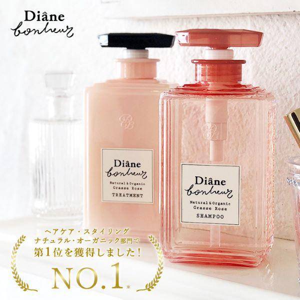 DianeMoist Bonheur Grasse Rose Shampoo 500ml - La Cosmetique