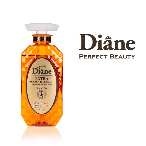 DianeMoist Extra Smooth & Straight Shampoo 450ml - La Cosmetique