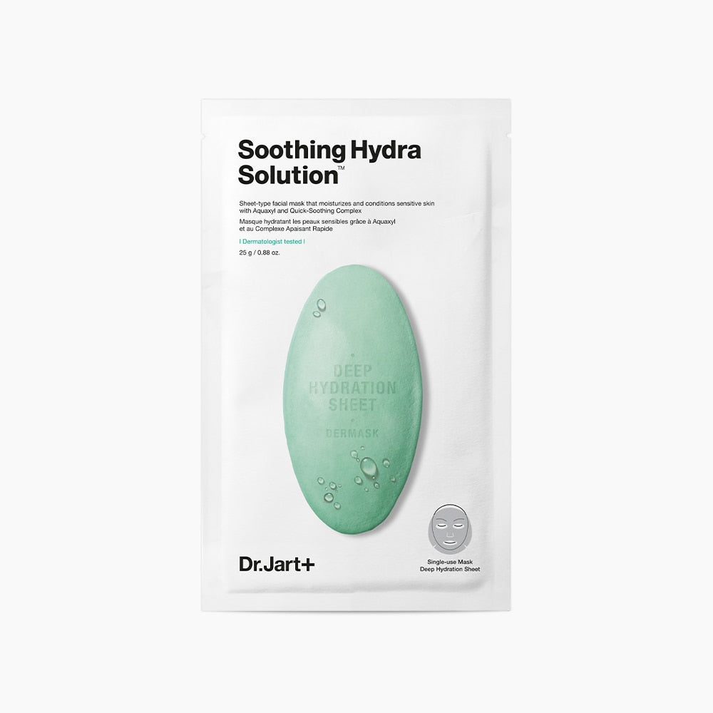 Dr. Jart+Dermask Micro Jet Soothing Hydra Solution Mask (5pcs/box) - La Cosmetique