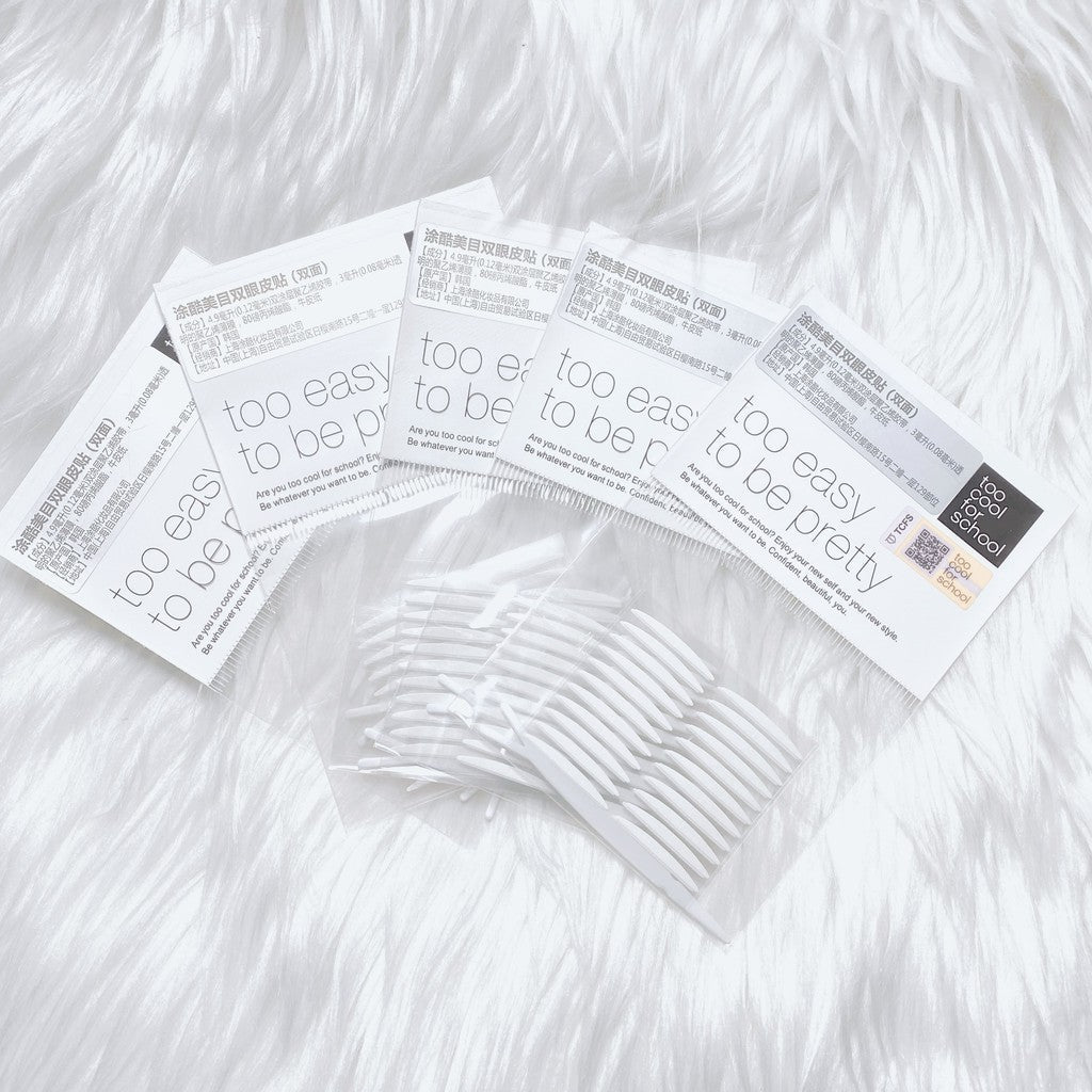Too Cool For School Double Eyelid Tape Double-sided [22 Pairs] | La Cosmetique