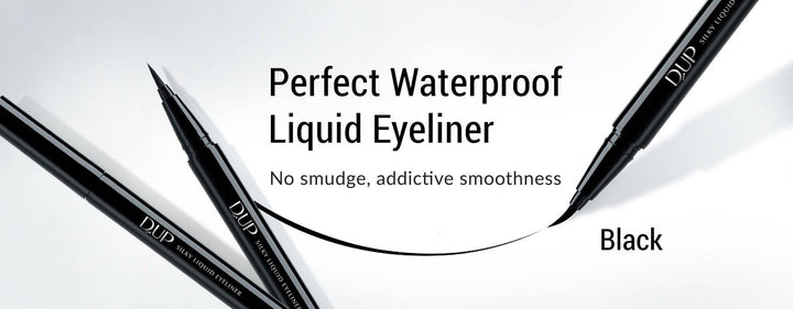 DUPSilky Liquid Eyeliner (Black) - La Cosmetique