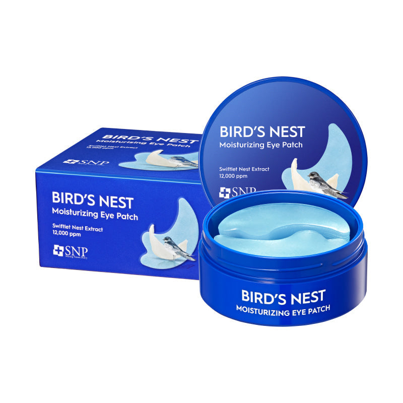 SNPValue Set SNP  Bird's Nest Aqua Ampoule Facial Mask and Moisturising Eye Patch - La Cosmetique