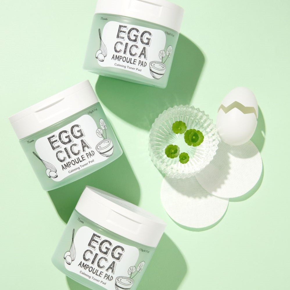 Too Cool For School Egg Cica Ampoule Pad [70 Pads] | La Cosmetique