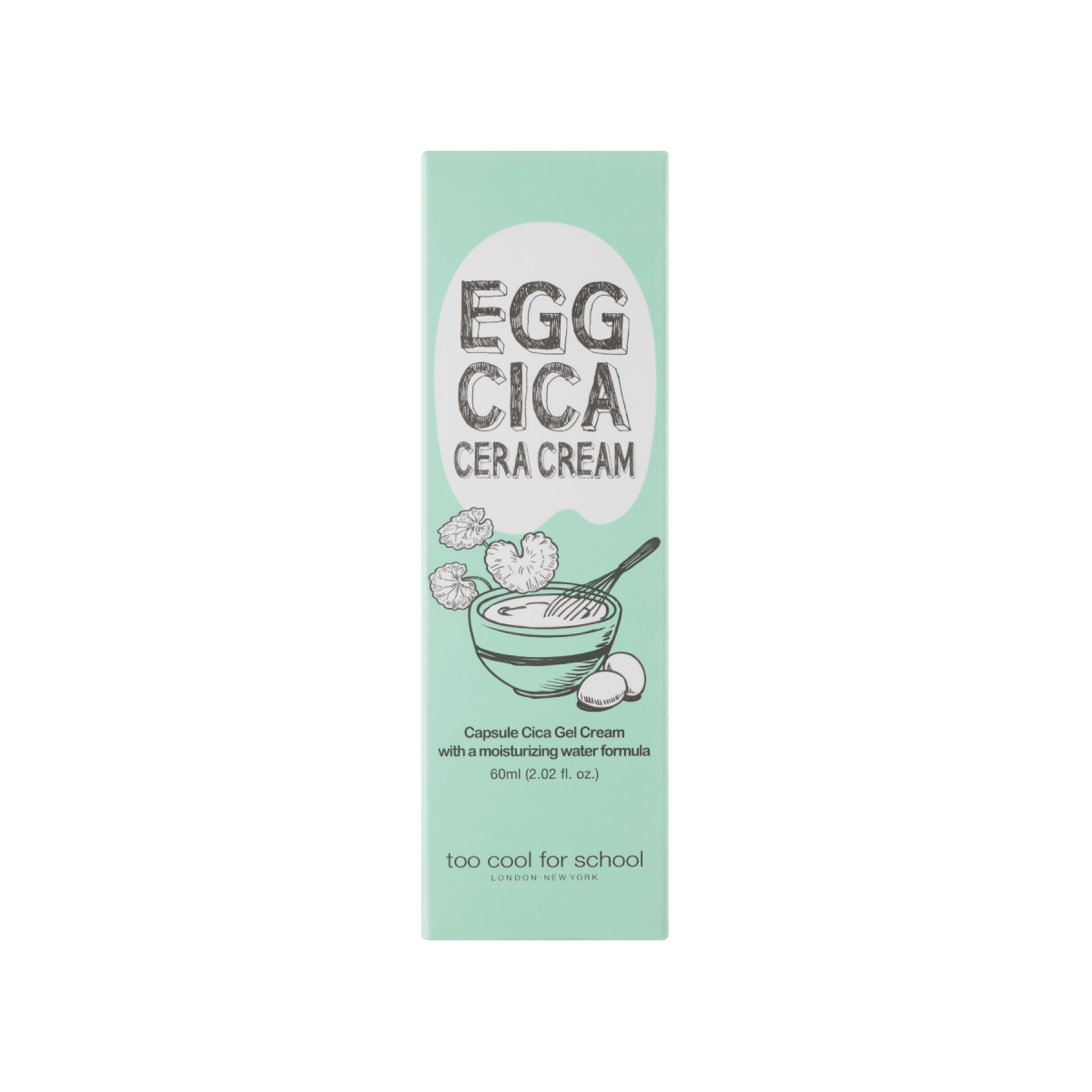 Too Cool For School Egg Cica Cera Cream 60ml | La Cosmetique