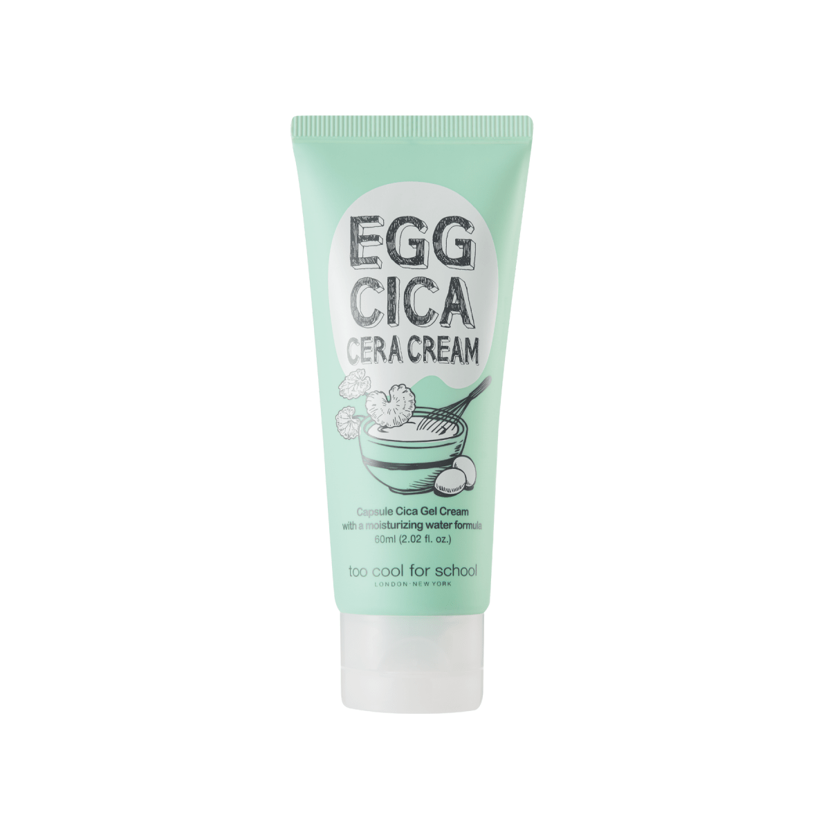 Too Cool For School Egg Cica Cera Cream 60ml | La Cosmetique