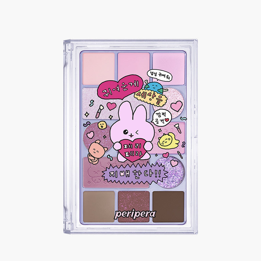PeriperaAll Take Mood Technique Palette 05 Love You Pinkful Berry (Choigosim Ver) - La Cosmetique