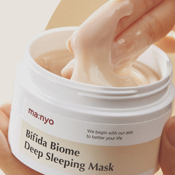 Ma:nyo Bifida Biome Deep Sleeping Mask 100ml jar for overnight skin care