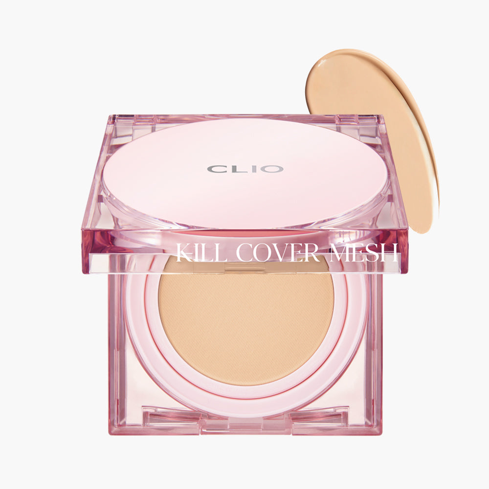 ClioKill Cover Mesh Glow Cushion + Refill (3 Colours) - La Cosmetique