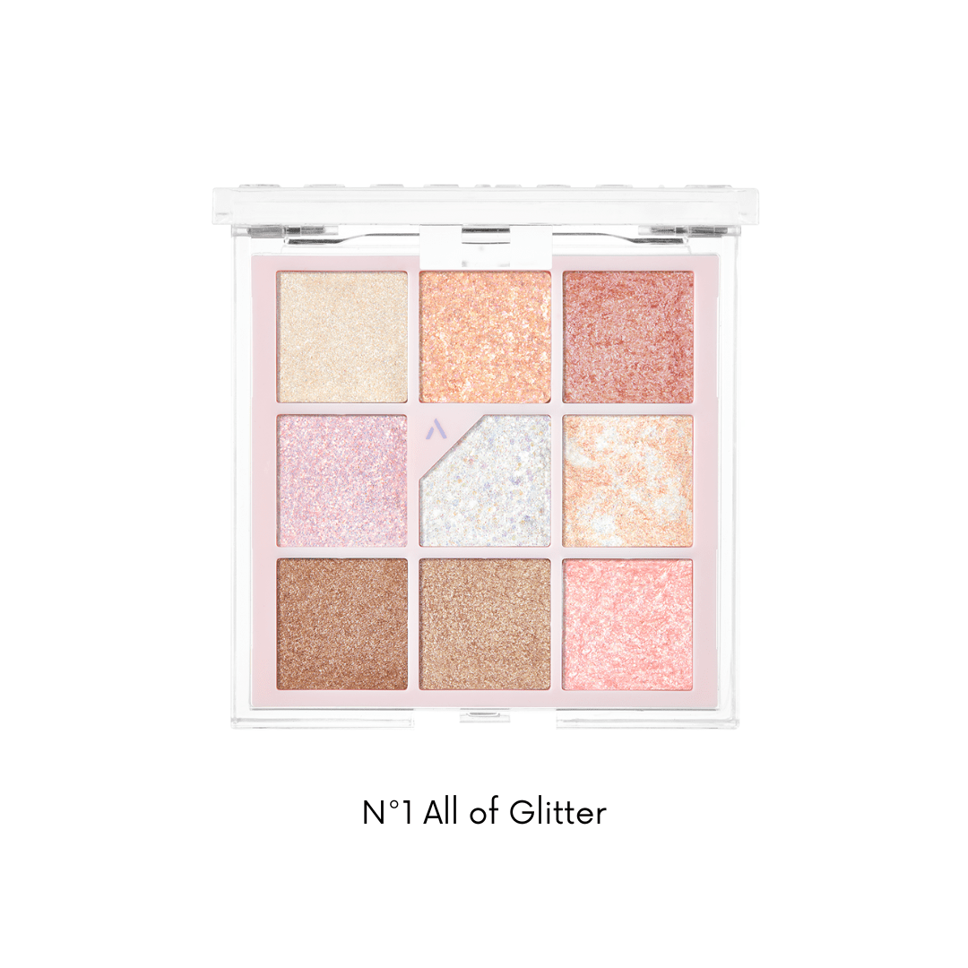 Unleashia Glitterpedia Eye Palette (7 Colours) | La Cosmetique