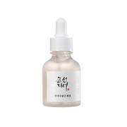 Beauty of Joseon Glow Deep Serum with rice and alpha-arbutin showcasing a clear, elegant serum in a glass container.