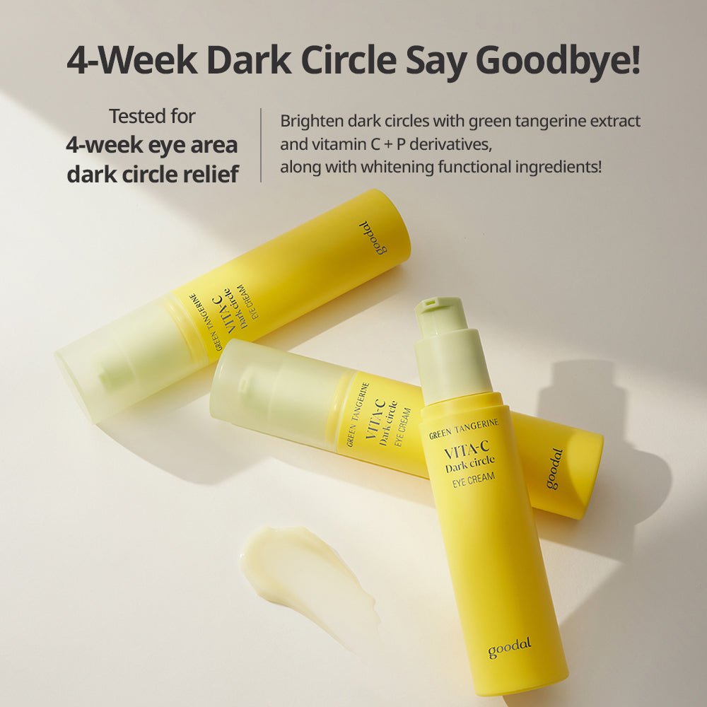 Goodal Green Tangerine Vita C Dark Circle Eye Cream [Renewal] 30ml | La Cosmetique