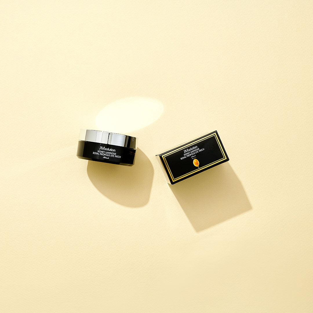 JMsolution Honey Luminous Royal Propolis Eye Patch Black [60pcs] | La Cosmetique