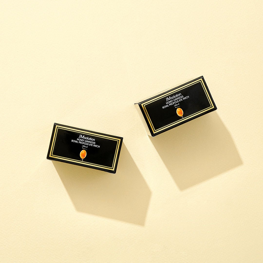 JMsolution Honey Luminous Royal Propolis Eye Patch Black [60pcs] | La Cosmetique