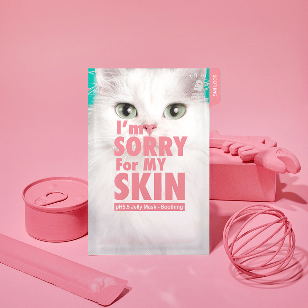 I'm Sorry For My SkinpH5.5 Jelly Mask-Soothing (10pc) - La Cosmetique