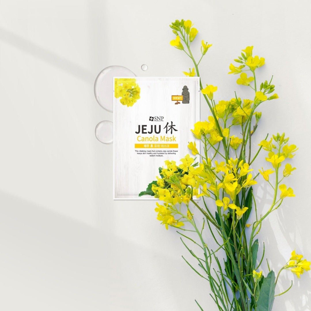 SNP Jeju Canola Mask [1pc] | La Cosmetique