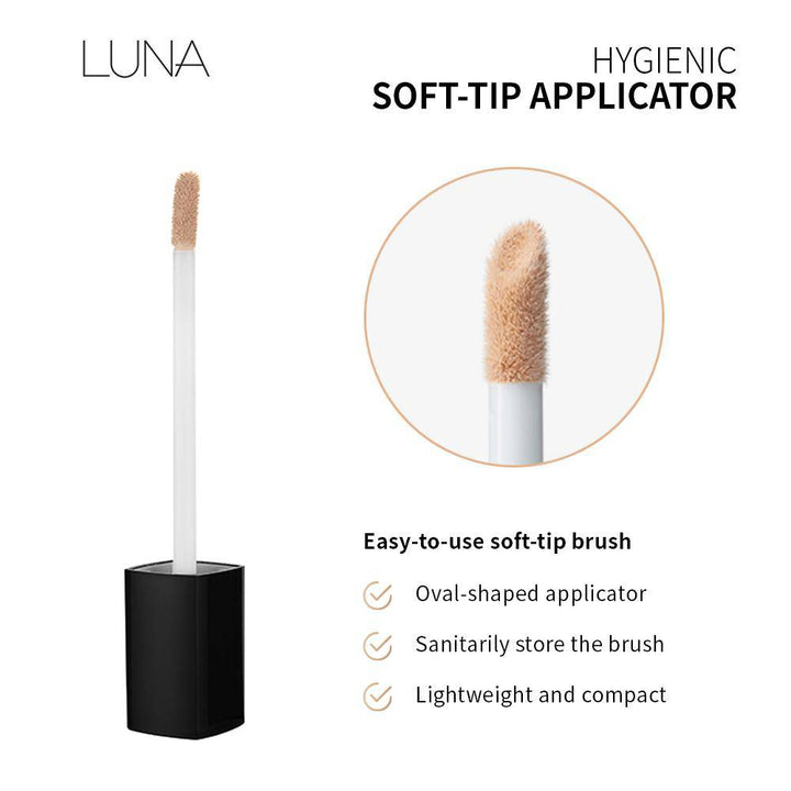 LunaLong Lasting Tip Concealer Cover-Fit SPF28+/PA++ (4 Colours) 7.5g - La Cosmetique