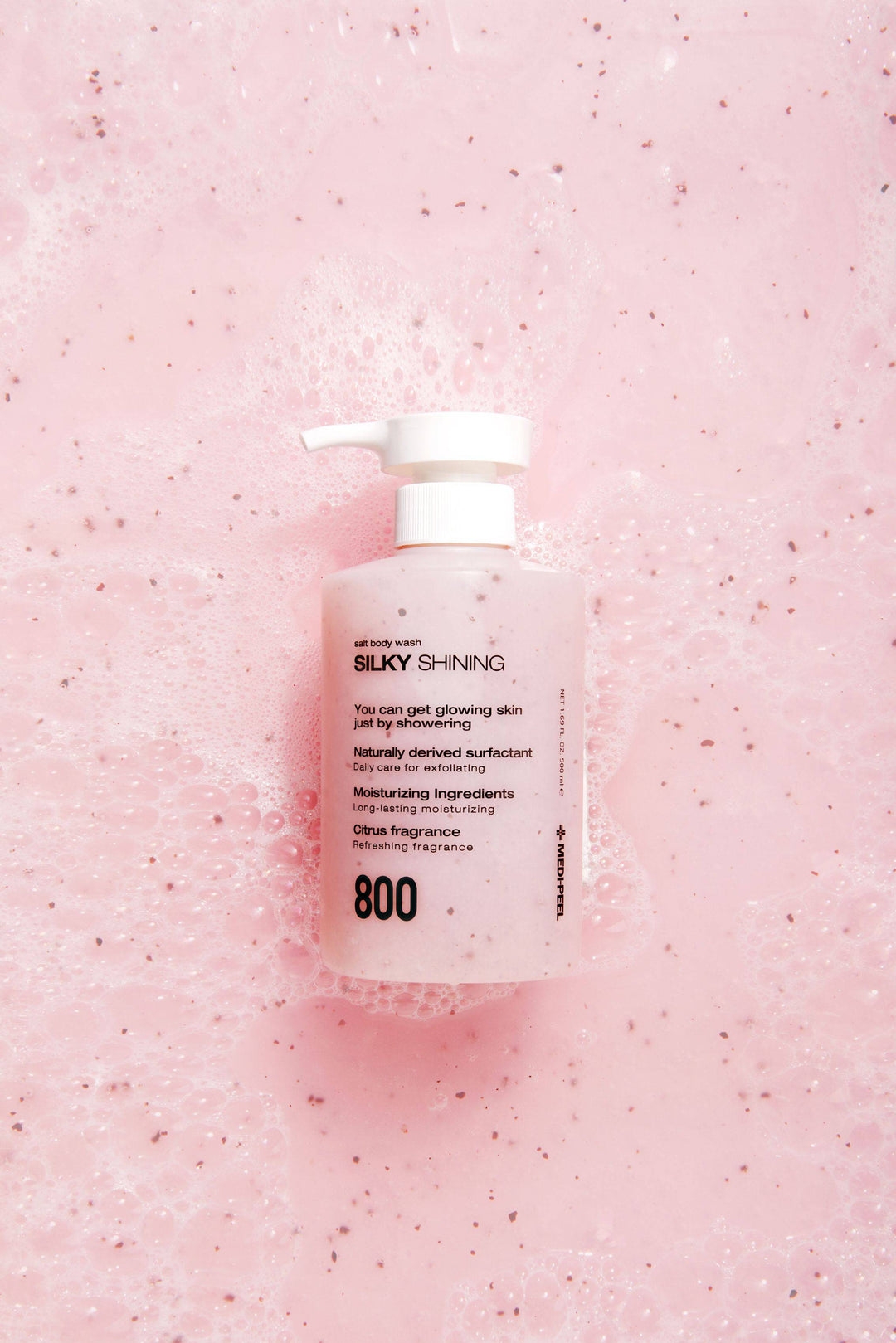 MEDI-PEELSilky Shining Salt Body Wash 500ml - La Cosmetique