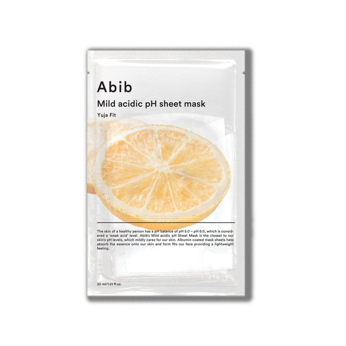 Abib Mild Acidic pH Sheet Mask [1pc] | La Cosmetique