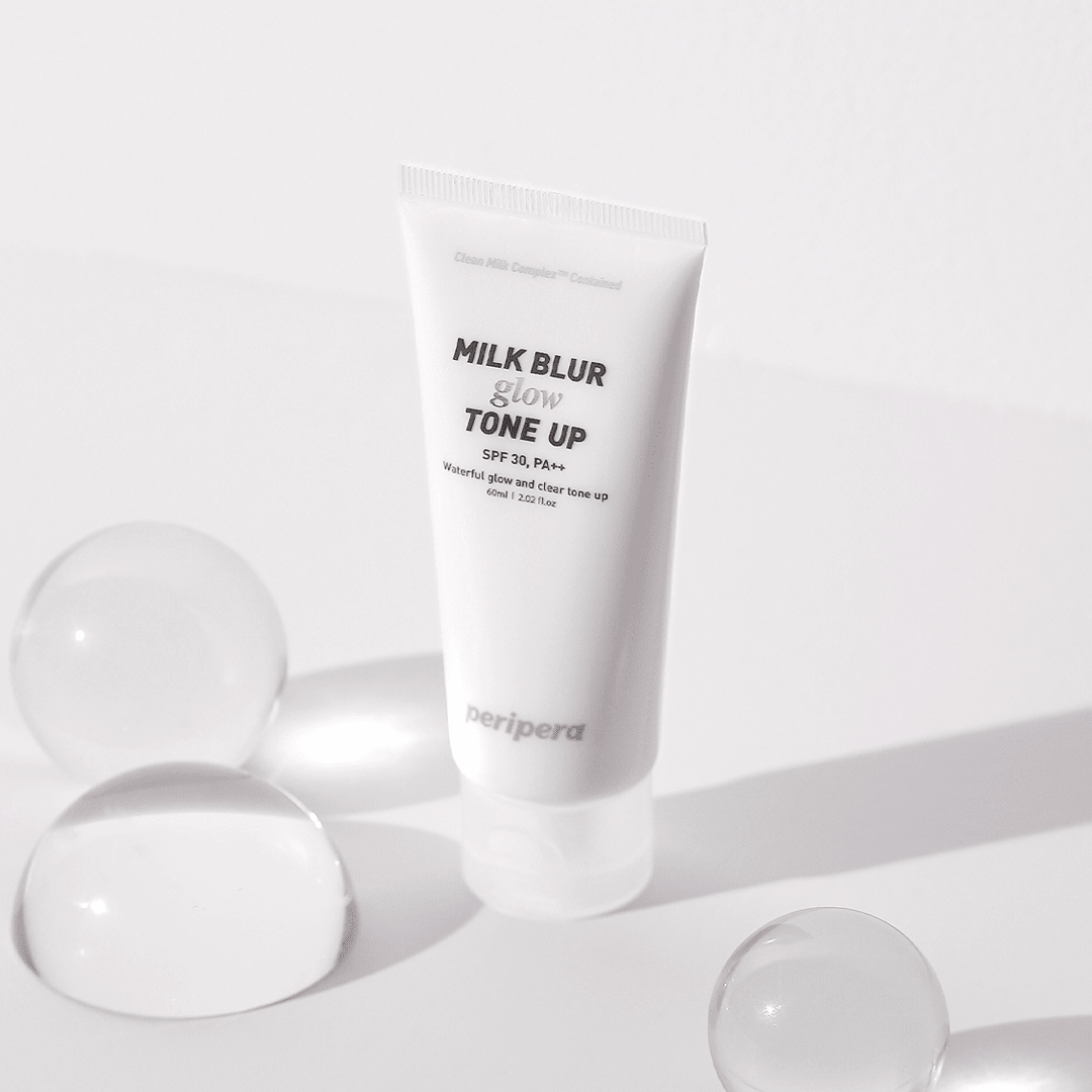 Peripera Milk Blur Tone Up Cream 60ml tube with soft milk-blur finish packaging