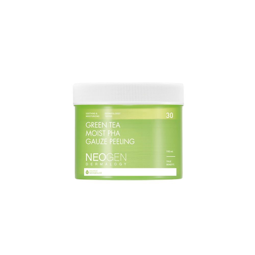 NEOGENGreen Tea Moist PHA Gauze Peeling 30pcs - La Cosmetique