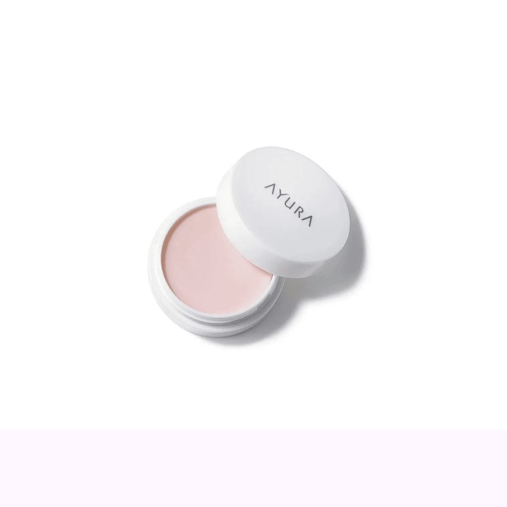Ayura Oil Shut Day Serum face primer, 10g jar shown on a plain background