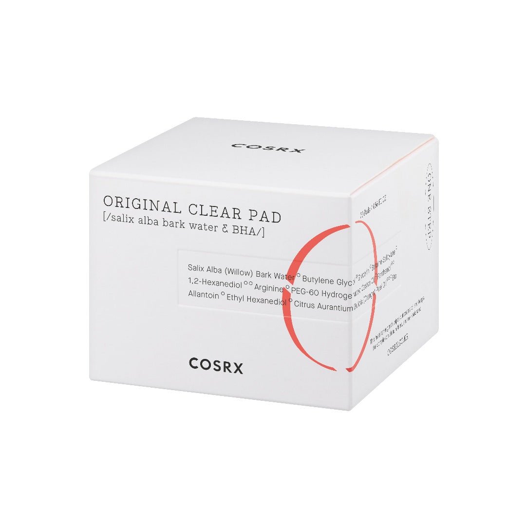 COSRX One Step Original Clear Pad toner pads, 70 pre-soaked pads in a round container